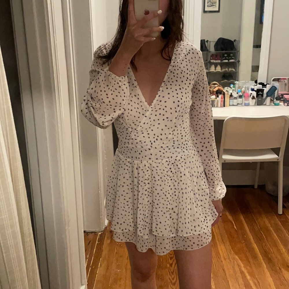 Women's Polka Dot Romper
